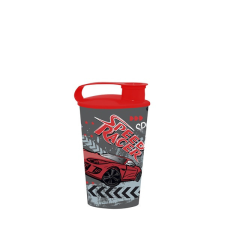 SOLMAZER IRIS Speed Racer pohár tetővel 340ml 161916-010 party kellék