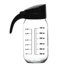 SOLMAZER IRIS üveg mérőkancsó 1.000ml, fekete színű 151196-071 konyhai eszköz