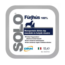 Solo by DRN Solo Hypoallergén pástétom fürj 100g macskaeledel