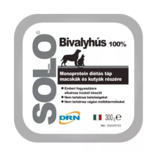  Solo Hypoallergén pástétom bivaly 300g macskaeledel