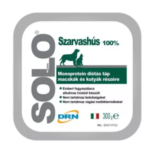  Solo Hypoallergén pástétom szarvas 300g macskaeledel