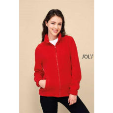SOLS Kabát Sols North (100%poliészter) cipzárral női, burgundy, 2XL