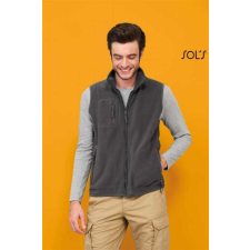 SOLS Kardigán Sols Norway unisex ujjatlan unisex, black, S munkaruha