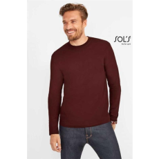 SOLS Póló Sols férfi hosszú ujjú férfi, deep black, 2XL