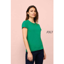 SOLS Póló Sols Imperial női kerek nyakrész női, atoll blue, 2XL munkaruha