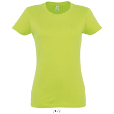 SOLS Póló Sols Imperial női kereknyakú, apple green, 2XL munkaruha
