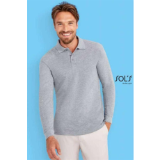 SOLS Póló Sols Star galléros férfi férfi (100%pamut 170g/m2) grey melange, 2XL