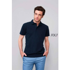 SOLS Póló Sols Summer II galléros férfi (100%pamut 170g/m2) grey melange, M