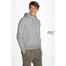 SOLS Pulóver Sols Snake uniszex kapucnis (280g/m2) grey melange, 2XL