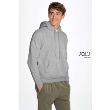 SOLS Pulóver Sols Snake uniszex kapucnis unisex (280g/m2) grey melange, S munkaruha