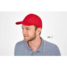 SOLS Sapka Sols Buzz 5 paneles unisex (100% pamut) black, U