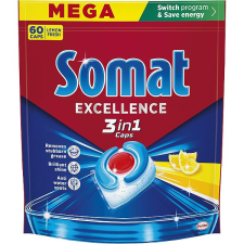 Somat 3in1 Lemon, 60 db tisztító- és takarítószer, higiénia