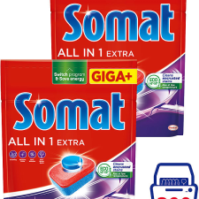 Somat All in 1 Extra 200 db tisztító- és takarítószer, higiénia