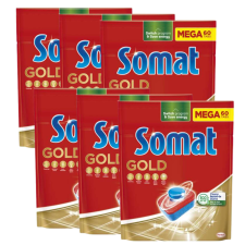 Somat Gold Mosogatógép tabletta 6x60db tisztító- és takarítószer, higiénia