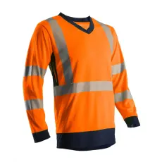  SOMO HI-VIZ NARANCS HOSSZÚ UJJÚ PÓLÓ CO/PES GRS_S