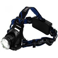 Somogyi Electronic HLM 5R LED-es tölthető fém fejlámpa ZOOM 1000 lumen kültéri világítás