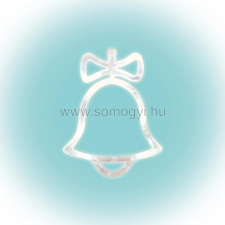 Somogyi Elektronic LED-es ablakdísz, harang karácsonyi ablakdekoráció