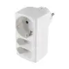 Somogyi Elektronic NV 131/WH 2euro+1védőér. alj elosztó