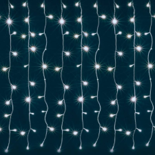 Somogyi KIN 126C/WH LED-es fényfüggöny 90cm hideg fehér karácsonyfa izzósor
