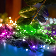 Somogyi ML 50/M Micro LED-es fényfüzér színes karácsonyfa izzósor