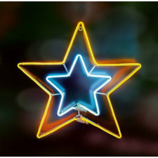 Somogyi NEON 3 LED-es neon light figura, csillag (NEON 3) karácsonyi dekoráció