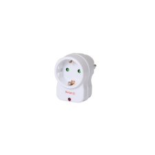 Somogyi NVT 1/WH túlfeszültség védett aljzat fehér kábel és adapter