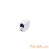 Somogyi Somogyi TS 15WH/X 6P4C Telefonkábel toldó (anya - anya) - Fehér