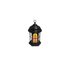 SomogyiElektronic HOME LTN 4/BK LED-ES LÁMPÁS, FEKETE, 4,5V party kellék
