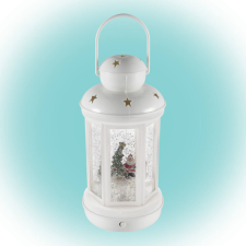 SomogyiElektronic HOME LTN 5 LED-ES LÁMPÁS VÍZKEVERÉSSEL, CSILLÁMOKKAL karácsonyi dekoráció