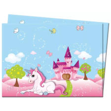 Sonar Unikornis Castle Party műanyag asztalterítő 120x180 cm Nr1 party kellék