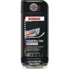  SONAX Polír és Wax 500 ml - FEKETE tisztítószer
