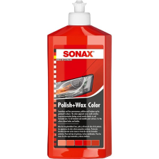 SONAX Polish & Wax COLOR piros, 500ml tisztítószer