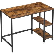Songmics Íróasztal / számítógépasztal polcokkal - Vasagle Loft - 100 x 50 cm íróasztal