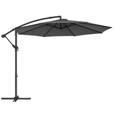 Songmics Karos Napernyő - 300 cm - Szürke kerti bútor