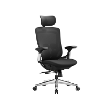 Songmics Premium Ergonomikus Irodai Szék Állítható Háttámlával Fekete forgószék