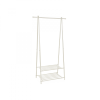 Songmics Ruhatartó állvány cipőtárolóval - 64 x 155 cm - fehér