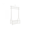Songmics Vintage ruhatartó állvány cipőtárolóval - Songmics - 80 x 173 cm