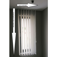  SONIA Szalagfüggöny (260 cm karnisszélesség)- választható magassággal! (220-240 cm) lakástextília