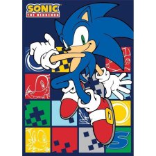 Sonic a sündisznó Blue Blur polár takaró 100x140cm lakástextília
