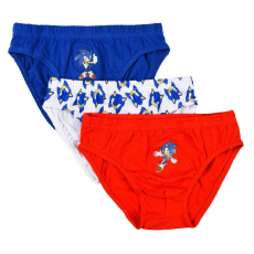 Sonic, a sündisznó Gotta Go gyerek fehérnemű, alsó 3 darab/csomag
