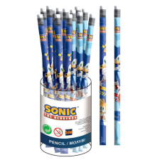 Sonic a sündisznó HB grafit ceruza radír véggel ceruza