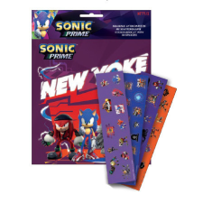  Sonic a sündisznó matricás album 50 db matricával matrica