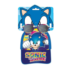  Sonic a sündisznó napszemüveg és baseball sapka szett