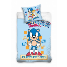 Sonic, a sündisznó Old Skool ágyneműhuzat garnitúra 140x200 cm, 65x65 cm lakástextília