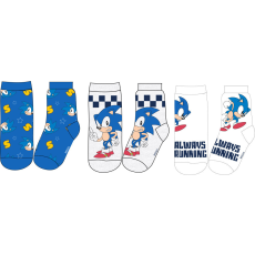  Sonic a sündisznó Running gyerek zokni 23-34