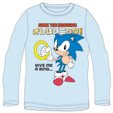 Sonic, a sündisznó Sonic a sündisznó Ring gyerek hosszú ujjú póló, felső 140 cm