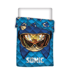 Sonic a sündisznó steppelt ágytakaró, paplan 140x200cm lakástextília