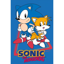 Sonic a sündisznó Tails kéztörlő arctörlő, törölköző 30x50cm lakástextília