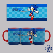 Sonic bögre (Piros) bögrék, csészék