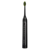  Sonic elektromos fogkefe, BLEKSY®, 42 000 pulzáció/perc, 120 napos akkumulátor, 2000 mAh, USB-C, 2 DuPont kefe, amely védi az ínyt, fekete